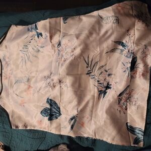 SHEIN Satin Cream Night Gown